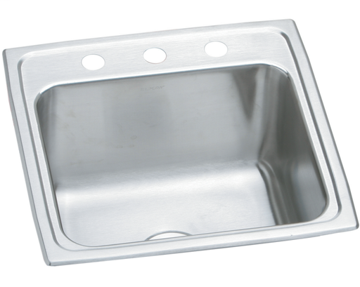 Elkay Pursuit Stainless Steel 19-1/2" x 19" x 10-3/16", Single Bowl Drop-in Laundry Sink