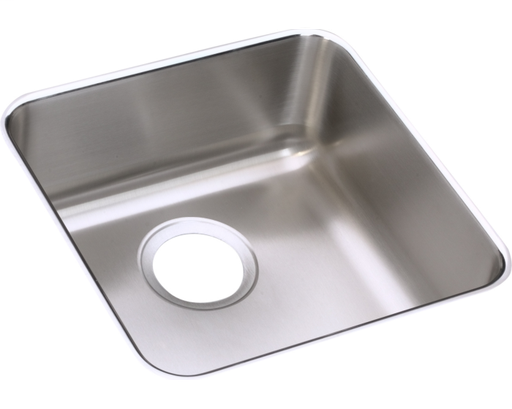 Elkay Lustertone Classic Stainless Steel, 14-1/2" x 14-1/2" x 4-3/8", Single Bowl Undermount ADA Sink
