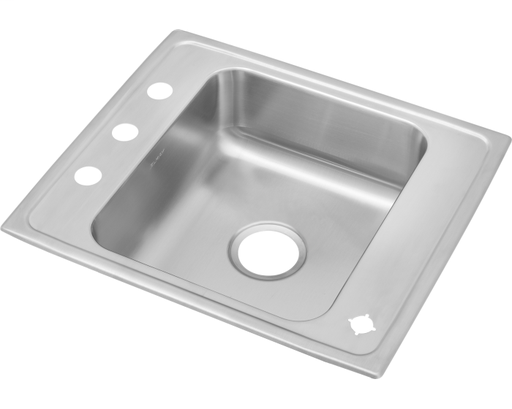 Elkay Lustertone Classic Stainless Steel 22" x 19-1/2" x 7-1/2", Single Bowl Drop-in Classroom Sink