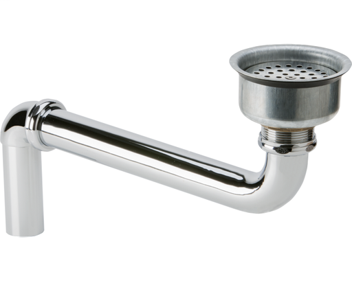 Elkay Perfect Drain Chrome Plated Brass Body, Strainer and LKADOS Tailpiece