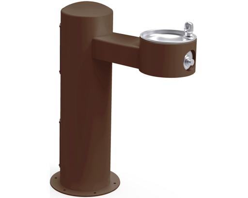 Elkay Outdoor Fountain Pedestal Non-Filtered, Non-Refrigerated Freeze Resistant Brown