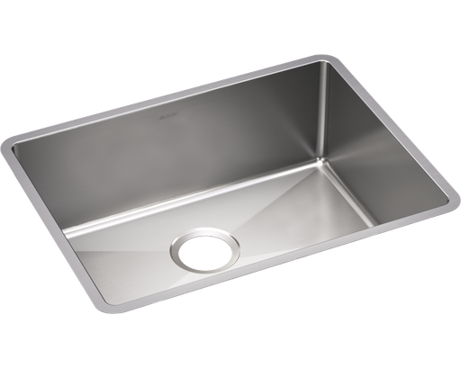 Elkay Crosstown Stainless Steel 24" x 18-1/4" x 9", Single Bowl Undermount Sink