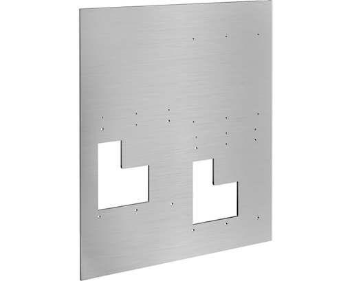 Stainless Steel Back Panel for Bi-Level EZ Bottle Filling Station