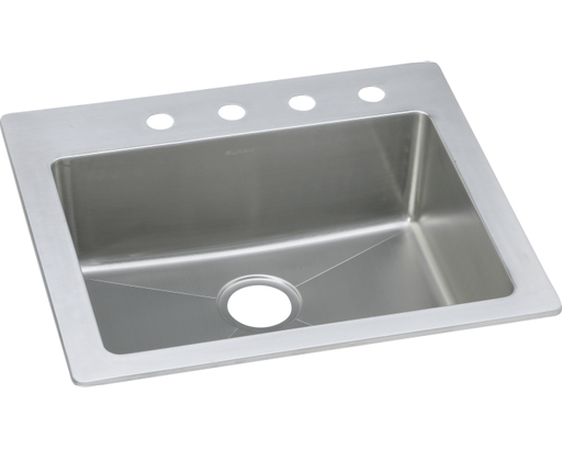 Elkay Stainless Steel 25" x 22" x 8", Single Bowl Dual Mount Sink