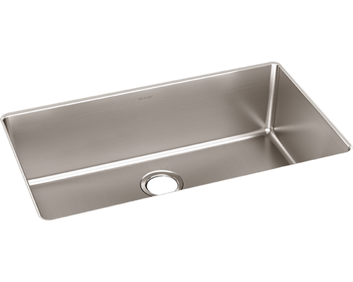 Elkay Lustertone Iconix 18 Gauge Stainless Steel 32-1/2 x 19-1/2" x 9" Single Bowl Undermount Sink