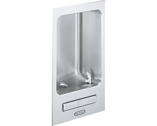 Elkay Wall Mount Fully Recessed Fountain Non-Filtered, Non-Refrigerated Stainless