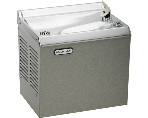 Elkay Cooler Wall Mount Slant Front Non-Filtered, Non-Refrigerated Stainless