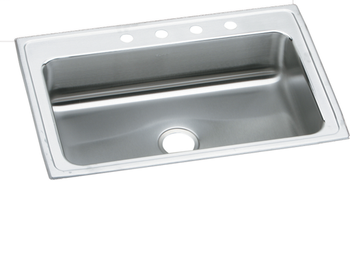 Elkay Lustertone Classic Stainless Steel 33" x 22" x 7-5/8", Single Bowl Drop-in Sink