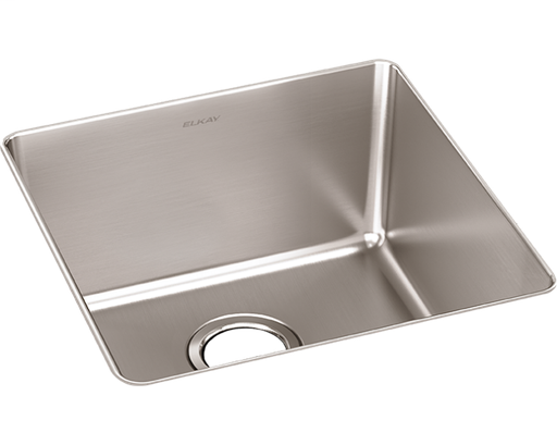 Elkay Lustertone Iconix 18 Gauge Stainless Steel 18-1/2" x 18-1/2" x 9" Single Bowl Undermount Sink