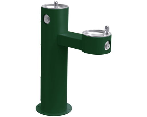 Elkay Outdoor Fountain Bi-Level Pedestal Non-Filtered, Non-Refrigerated Evergreen