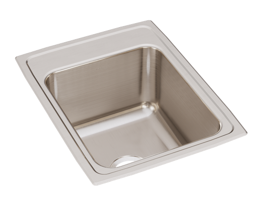 Elkay Lustertone Classic Stainless Steel 17" x 22" x 10-1/8", Single Bowl Drop-in Sink