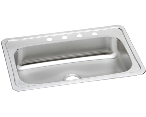 Elkay Celebrity Stainless Steel 33" x 22" x 7", Single Bowl Drop-in Sink