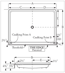 Molded RTM Bases w/The Edge - 3648F