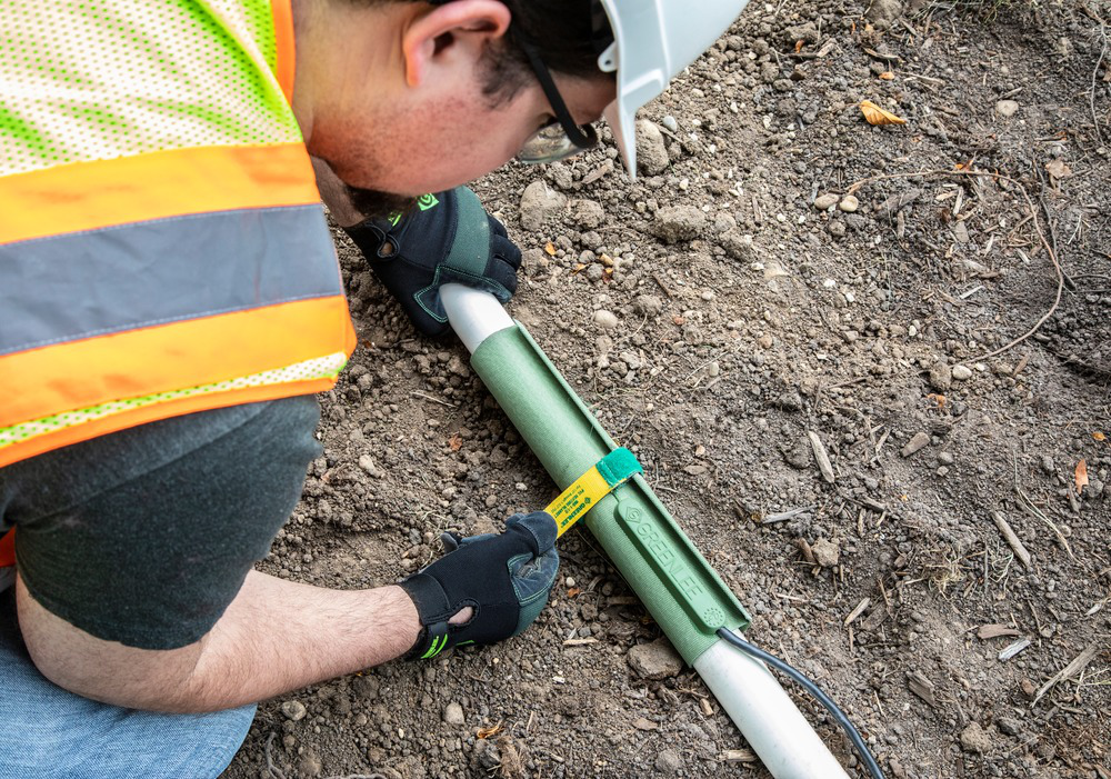 Greenlee 86011/2 120 VAC 200 W PVC Heating Blanket Independent Electric