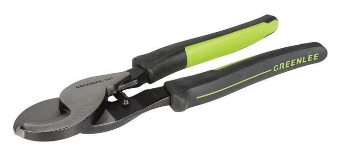 Greenlee 727M 2/0 AWG 9-1/4 Inch Black Oxide Forged Steel High Leverage Cable Cutter Greenlee 727M 2/0 AWG 9-1/4 Inch Black Oxide Forged Steel High Leverage Cable Cutter