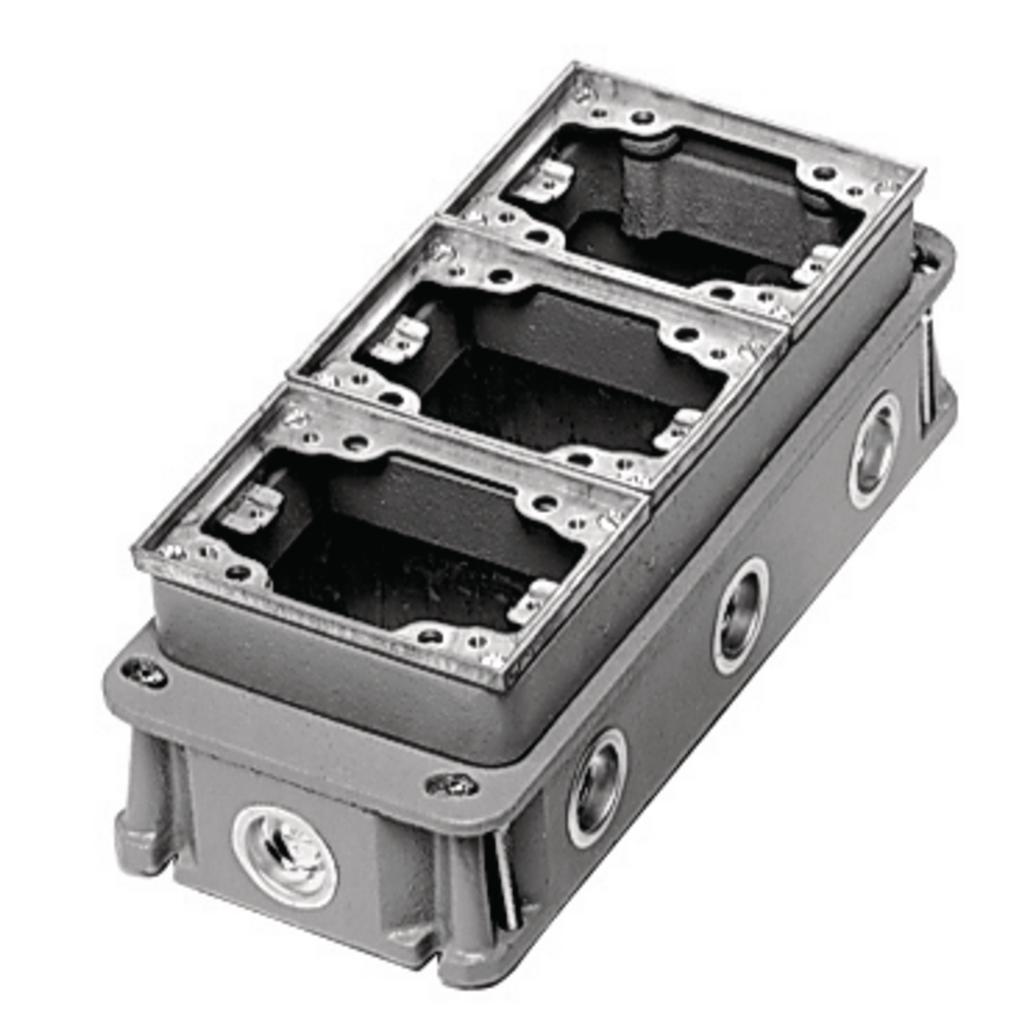 HCI BA4333 3-G RECT CAST FB, DEEP, HCI BA4333 3-G RECT CAST FB, DEEP,