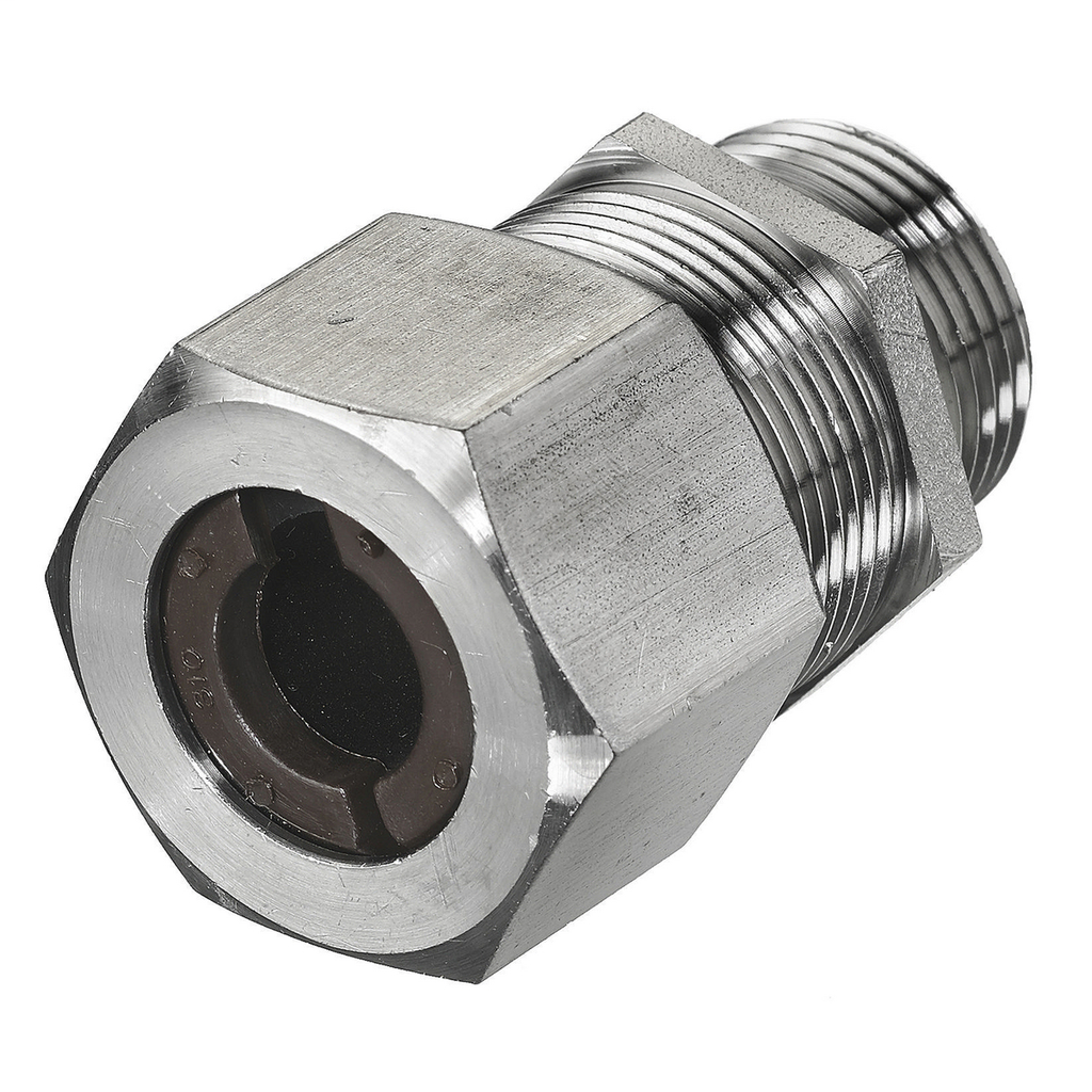 Hubbell Wiring Devices SHC1036SS 3/4 Inch Male Threaded 0.5 to 0.63 Inch Stainless Steel Straight Cord Connector Hubbell Wiring Devices SHC1036SS 3/4 Inch Male Threaded 0.5 to 0.63 Inch Stainless Steel Straight Cord Connector