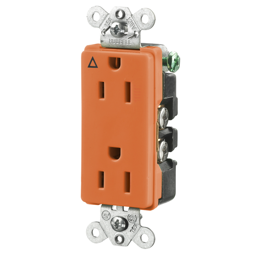 HCI IG2152 STYLE DUP RCPT, IG, 15A HCI IG2152 STYLE DUP RCPT, IG, 15A
