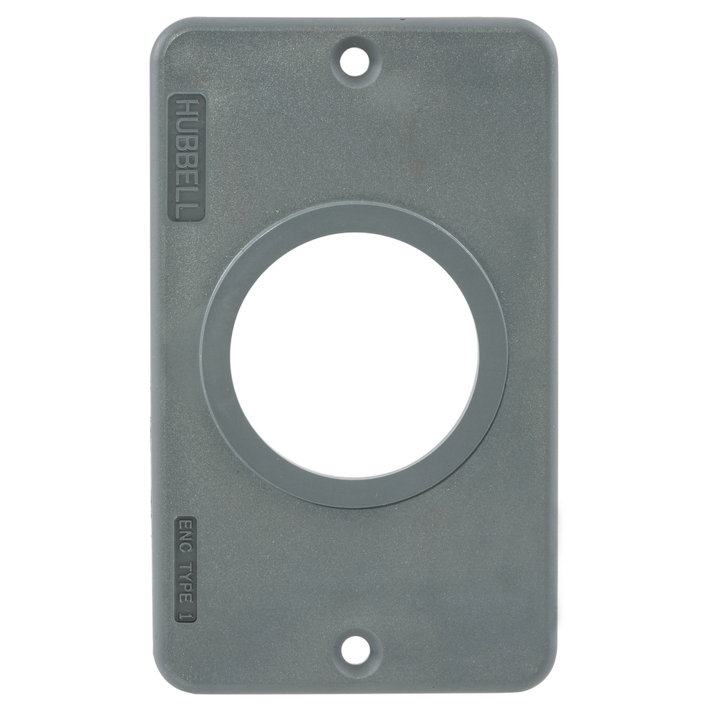 HWDK HBL3052 COVERPLATE, POB, SING, HWDK HBL3052 COVERPLATE, POB, SING,