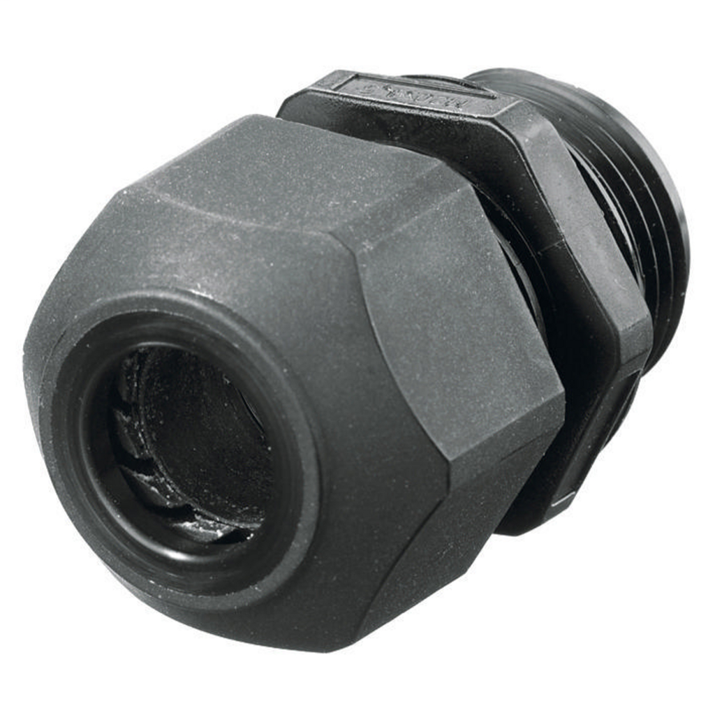 Hubbell Wiring Devices SEC75BA 3/4 Inch Threaded 0.45 to 0.71 Inch Black Non-Metallic Low Profile Cord Connector Hubbell Wiring Devices SEC75BA 3/4 Inch Threaded 0.45 to 0.71 Inch Black Non-Metallic Low Profile Cord Connector