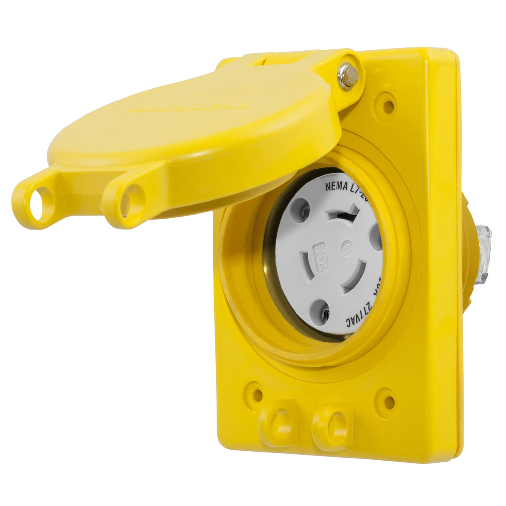 HCI HBL67W49 WATERTIGHT RECEP ASSY, HCI HBL67W49 WATERTIGHT RECEP ASSY,
