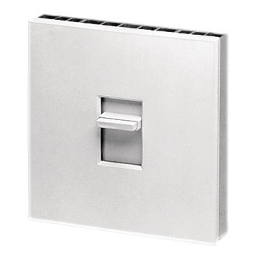 Hubbell Wiring Devices AS203 2000 W 120 VAC 1-Pole/3-Way White Incandescent Preset Slide Control Dimmer Hubbell Wiring Devices AS203 2000 W 120 VAC 1-Pole/3-Way White Incandescent Preset Slide Control Dimmer
