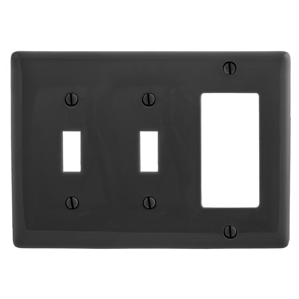 HWDK NP226BK WALLPLATE, 3-G, 2) TOG HWDK NP226BK WALLPLATE, 3-G, 2) TOG
