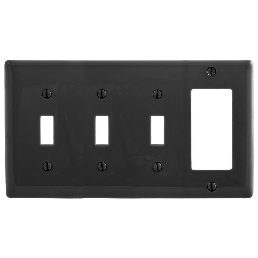 HWDK NP326BK WALLPLATE, 4-G, 3) TOG HWDK NP326BK WALLPLATE, 4-G, 3) TOG