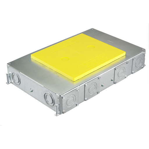Floor Boxes, CFB Series, 6-Gang, 3", Concord, Steel