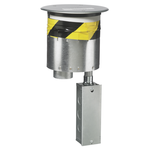 Fire Rated Poke Throughs, Recessed 6" Series, Through Floor Fitting With Junction Box Only, No Sub Plates