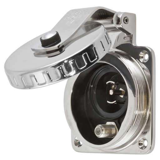 Marine Wiring Products, Phone/TV Device, Marine Hull Inlet, Phone and TV, Stainless