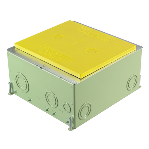 Floor Boxes, CFB Series, Recessed, 10- Gang, 5.50" Cover, CR