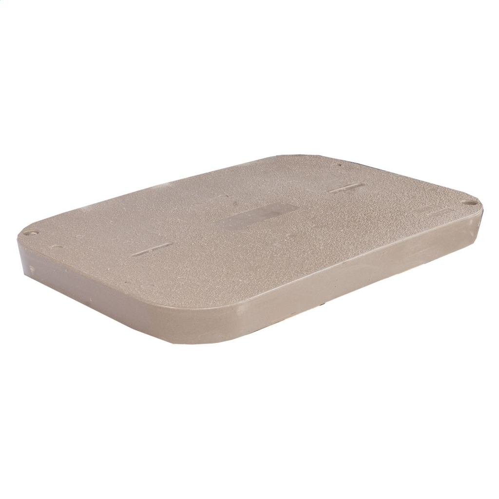 Quazite PG1730HA0017 17 x 30 Inch Gray Polymer Concrete Heavy Duty Underground Enclosure Cover Quazite PG1730HA0017 17 x 30 Inch Gray Polymer Concrete Heavy Duty Underground Enclosure Cover