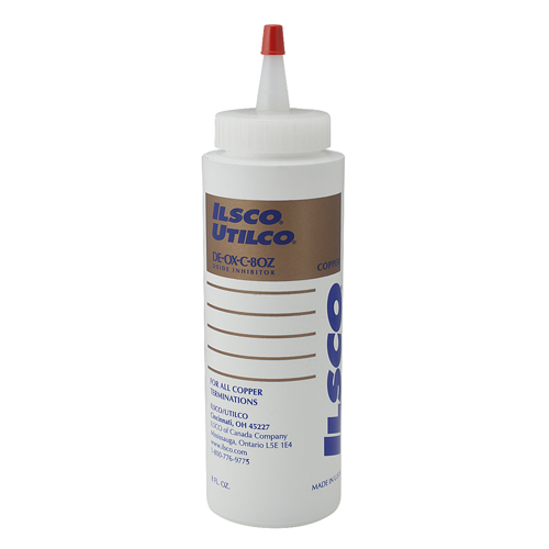 Product image for Ilsco DE-OX-C-8OZ DE-OX® Oxide Inhibitor, Copper, 8oz Bottle