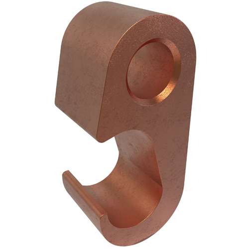 Product image for Ilsco GGC-3 Permaground Copper Grounding Grid, Main Conductor Range 250-1/0, Tap Range 2/0-1/0, Ground Rod Sizes up to 5/8in, Rebar Sizes #3-#4, UL, CSA