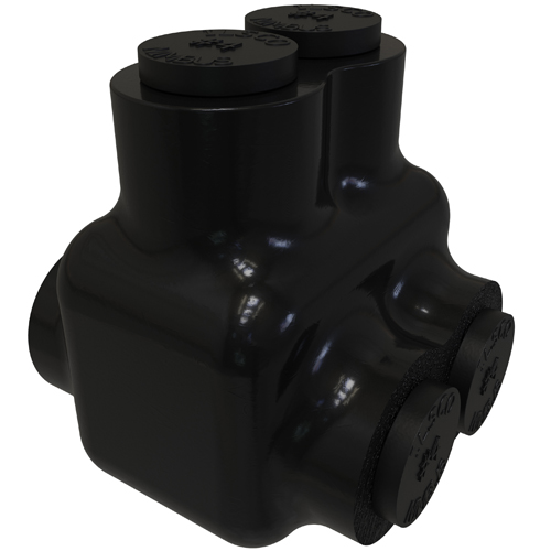 Ilsco PBTD-2-4 Nimbus Insulated Aluminum Multi-Tap Connector, Conductor Range 4-14, 2 Ports, Dual Sided Entry, Tin Plated, UL, CSA Product image for Ilsco PBTD-2-4 Nimbus Insulated Aluminum Multi-Tap Connector, Conductor Range 4-14, 2 Ports, Dual Sided Entry, Tin Plated, UL, CSA