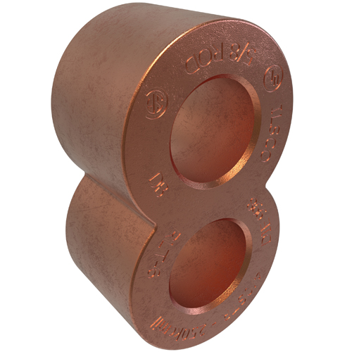 Product image for ILSCO RLT-6 CU CMP 4/0-250 5/8 ROD