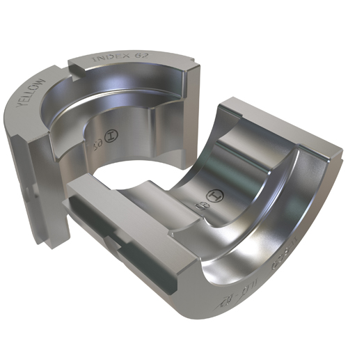Product image for Ilsco ILD-62 Compresion U Die, Yellow Color Code, Crimping Capacity 250, Flex 4/0 G,H,I,K,M,DLO