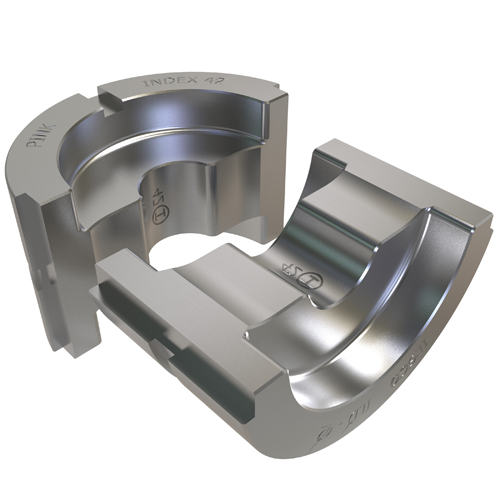 Product image for Ilsco ILD-42 Compresion U Die, Pink Color Code, Crimping Capacity 1/0, Flex 1 G,H,I,K,M,DLO