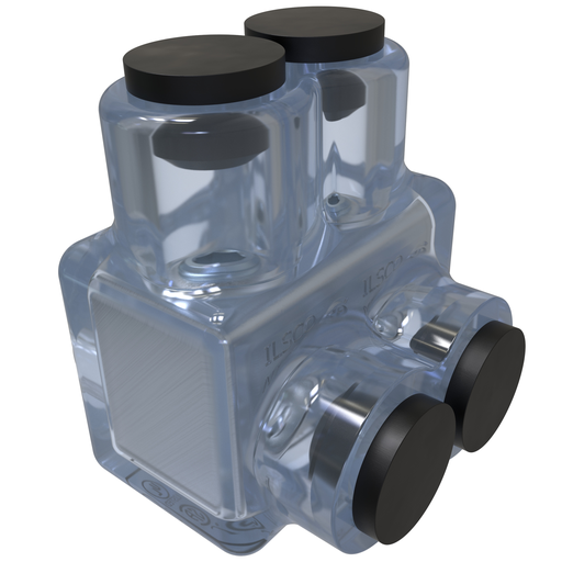 Product image for ILSCO ECTS-2-4 Clear Ins Mech T 4-1