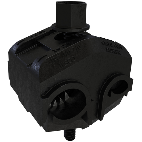 ILSCO IPC-4/0-2/0-B BG Insulation Piercing Connector Product image for ILSCO IPC-4/0-2/0-B BG Insulation Piercing Connector