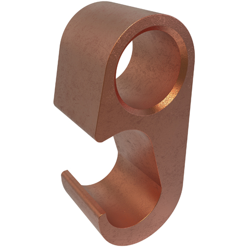 Product image for Ilsco GGC-4 Permaground Copper Grounding Grid, Main Conductor Range 250-1/0, Tap Range 250-3/0, Ground Rod Sizes up to 5/8in, Rebar Sizes #3-#4, UL, CSA