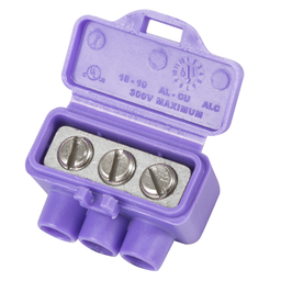 KINGINNO 95110 ALUMICONN 3 PORT 10PC. CLAMSHELL 4