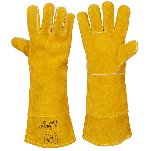 105018 18″ Premium Side Split Cowhide Stick Welding Glove, LG