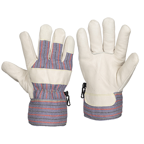 1565 Top Grain Pigskin & Canvas Winter Glove, XL