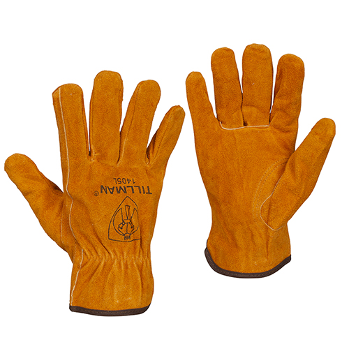 GLOVES, DRIVERS SPLIT COWHIDE