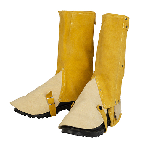 528 Cowhide 15″ Shoe Spats, One Size