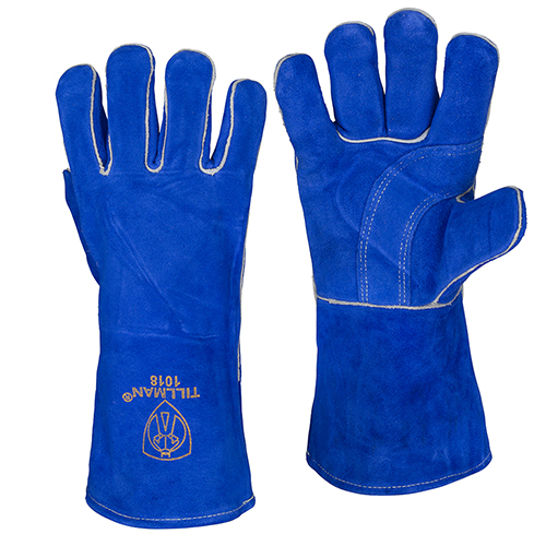 1018 Slightly Select Split Cowhide Stick Welding Glove, MD