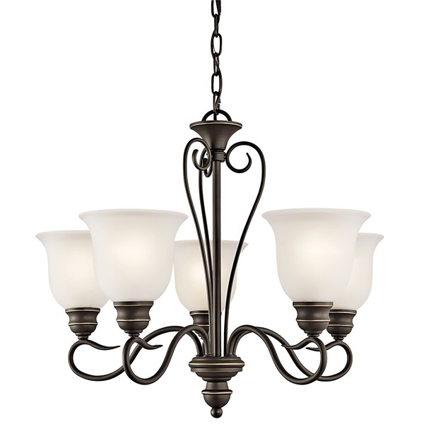 Tanglewood™ 5 Light Chandelier Olde Bronze®