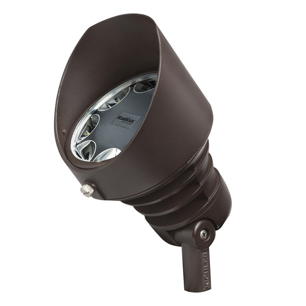 Product image for Kichler 16208BBR30 120V 3000K LED 29W Accent 60-Degree Bronzed Brass